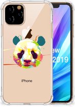 Geschikt voor iPhone 11 Pro Stevige Bumper Hoesje Panda Color