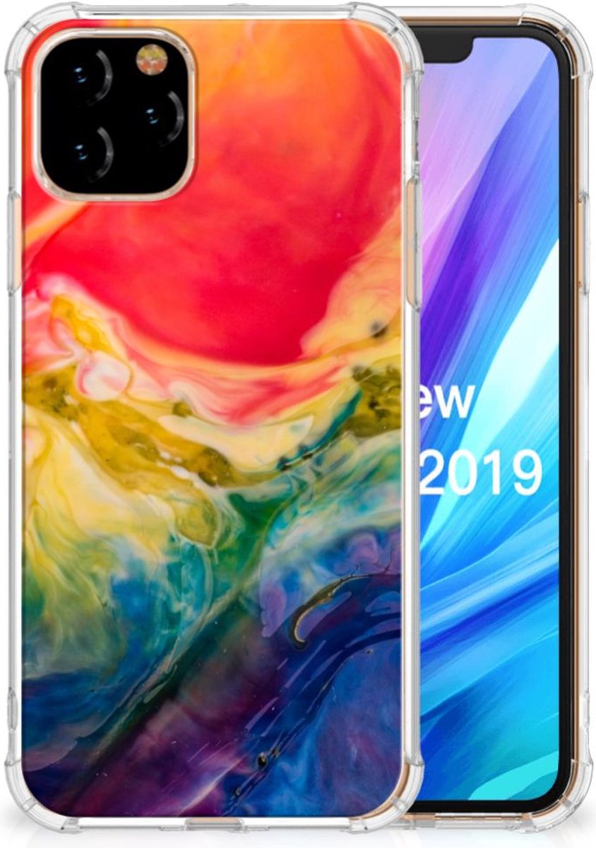 Back Cover Apple iPhone 11 Pro Watercolor Dark