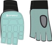 Brabo Foam Glove F4.1 w/o Thumb L.H. Aqua Sporthandschoenen Unisex - Maat XXS