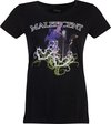Disney Maleficent - Gel Printed Dames T-shirt - S - Zwart
