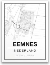 Poster/plattegrond EEMNES - 30x40cm