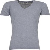 Ferlucci - Heren T-Shirt - V-hals - Normale Pasvorm - Grijs