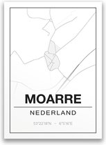 Poster/plattegrond MOARRE - 30x40cm