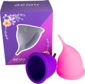 Herbruikbare Menstruatiecup - Large - Roze - Duurzaam