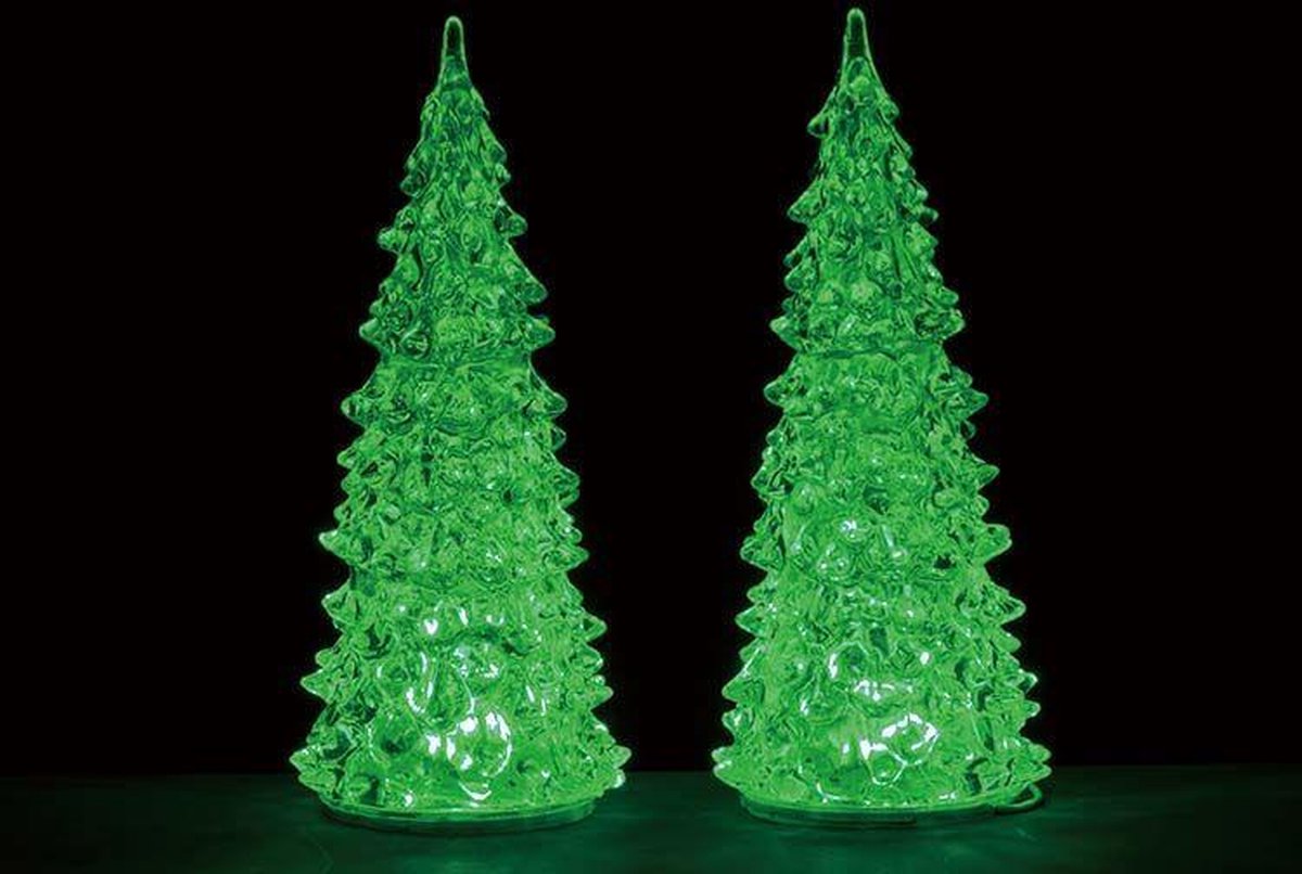Crystal Lighted Tree 4 Color Changeable - Lemax 94510