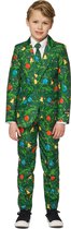 Kerstpak| Groen Kerstversieringen Kerstmis | Jongen | Maat S | Kerst | Verkleedkleding