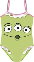 Zwempak Toy Story - Aliens Meisjes groen Maat 104