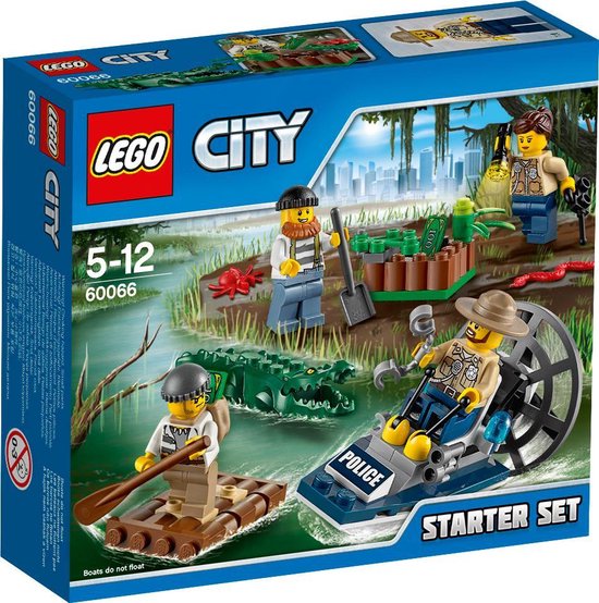 LEGO City Moeraspolitie Startset - 60066 | bol.com
