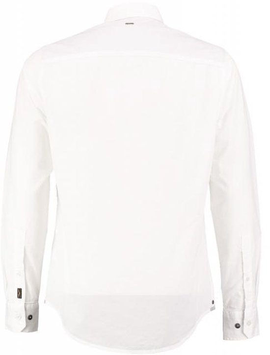 PME Legend - Heren Overhemden Longsleeve Shirt White - Wit - Maat XL |  bol.com