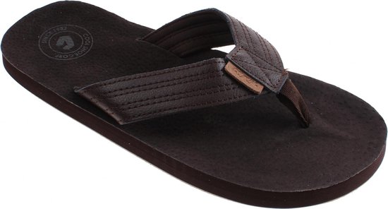 Cool Shoe Teenslippers Colt Heren Donkerbruin Maat 45/46 | bol.com