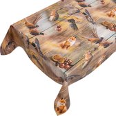 Tafelzeil Fox 100 x 140 cm - Beschikbaar in 11 maten - Geleverd in een koker