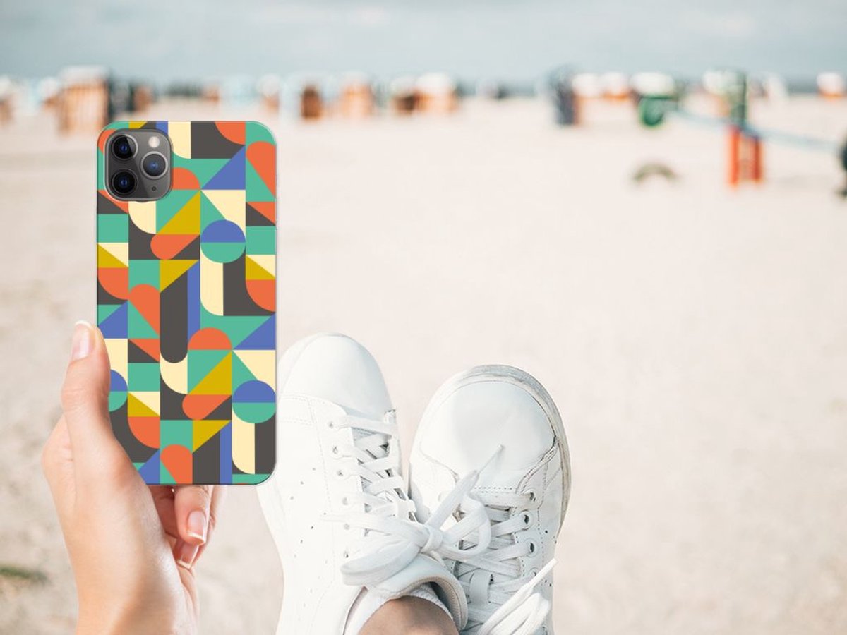 Apple iPhone 11 Pro Max TPU bumper Funky Retro