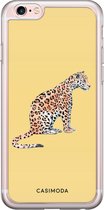 iPhone 6/6s hoesje siliconen - Leo wild | Apple iPhone 6/6s case | TPU backcover transparant