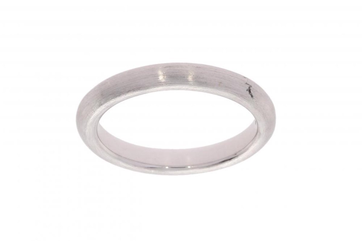 Verlinden Juwelier - Ring - Dames - Wit gouden - 18 karaat - maat 54 - 2 gram