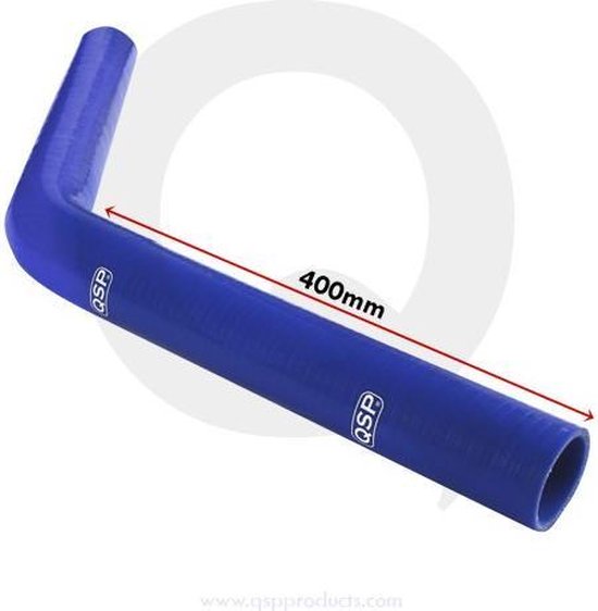 Siliconen slang blauw DN=42mm L=10mm (1cm) | Hattink Thermo Parts