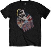 The Who Heren Tshirt -M- Roger Vintage Pose Zwart