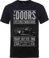 The Doors Heren Tshirt -S- Advance Final Zwart