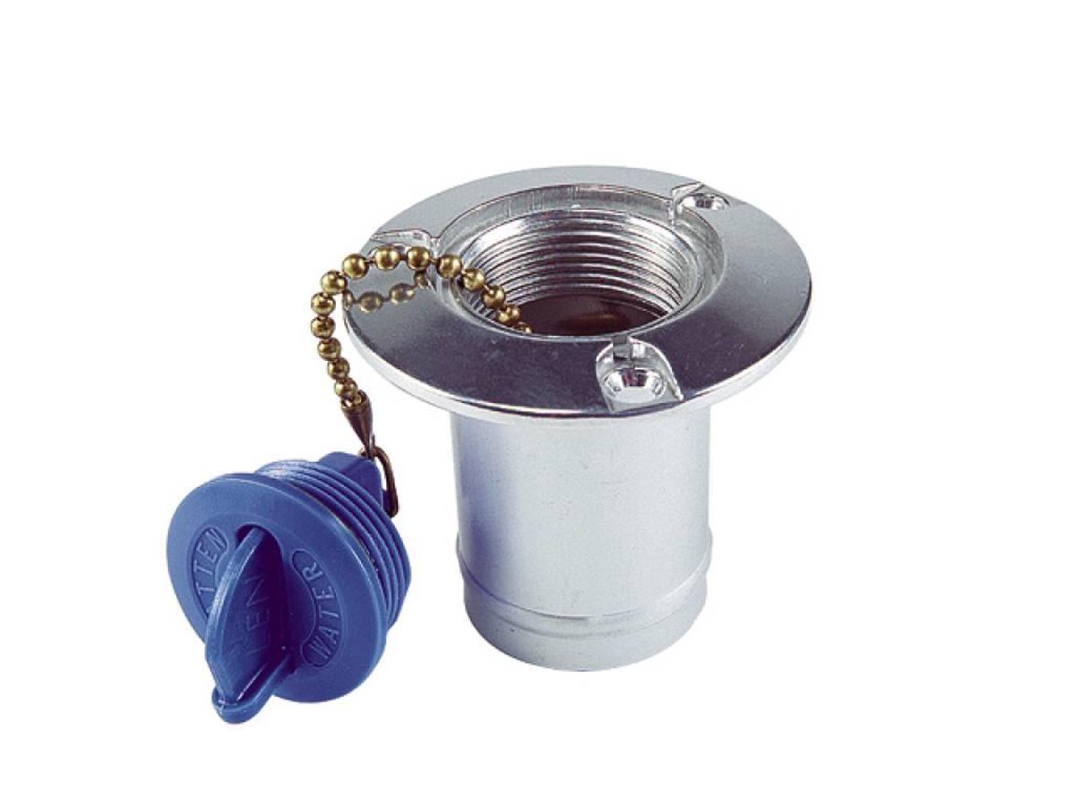 Talamex Dekvuldop aluminium Model: 38 mm / Petrol /  Rood