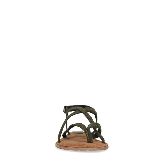 Groene gevlochten sandalen | bol.com