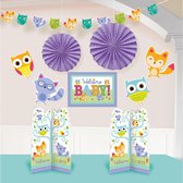 Geboorte Versiering Set Welcome Baby 10 stuks