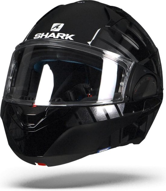Shark Evo-One 2 Lithion Dual Zwart Chroom Antraciet Kua Systeemhelm -  Motorhelm - Maat XL | bol.com