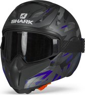 Shark Vancore 2 Kanhji Akb Antraciet Zwart Blauw Integraalhelm - Motorhelm - Maat S