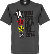 Duitsland 4 Star T-Shirt - S