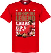 Steven Gerrard Legend T-Shirt - L