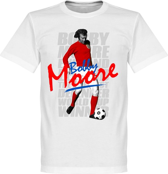 T-shirt Légende de Bobby Moore - S