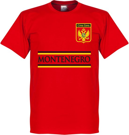 T-shirt de l'équipe du Monténégro - XL