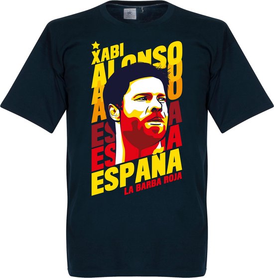Xabi Alonso Portrait T-Shirt