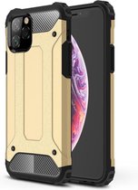 Armor Hybrid Back Cover - iPhone 11 Pro Hoesje - Goud
