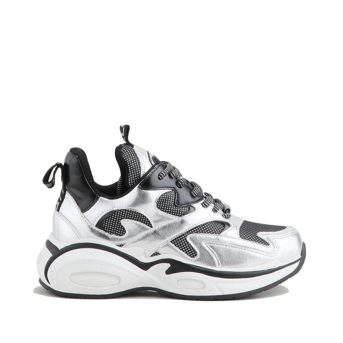 Buffalo sneakers hoog cai Wit-40 - Schoenen.nl