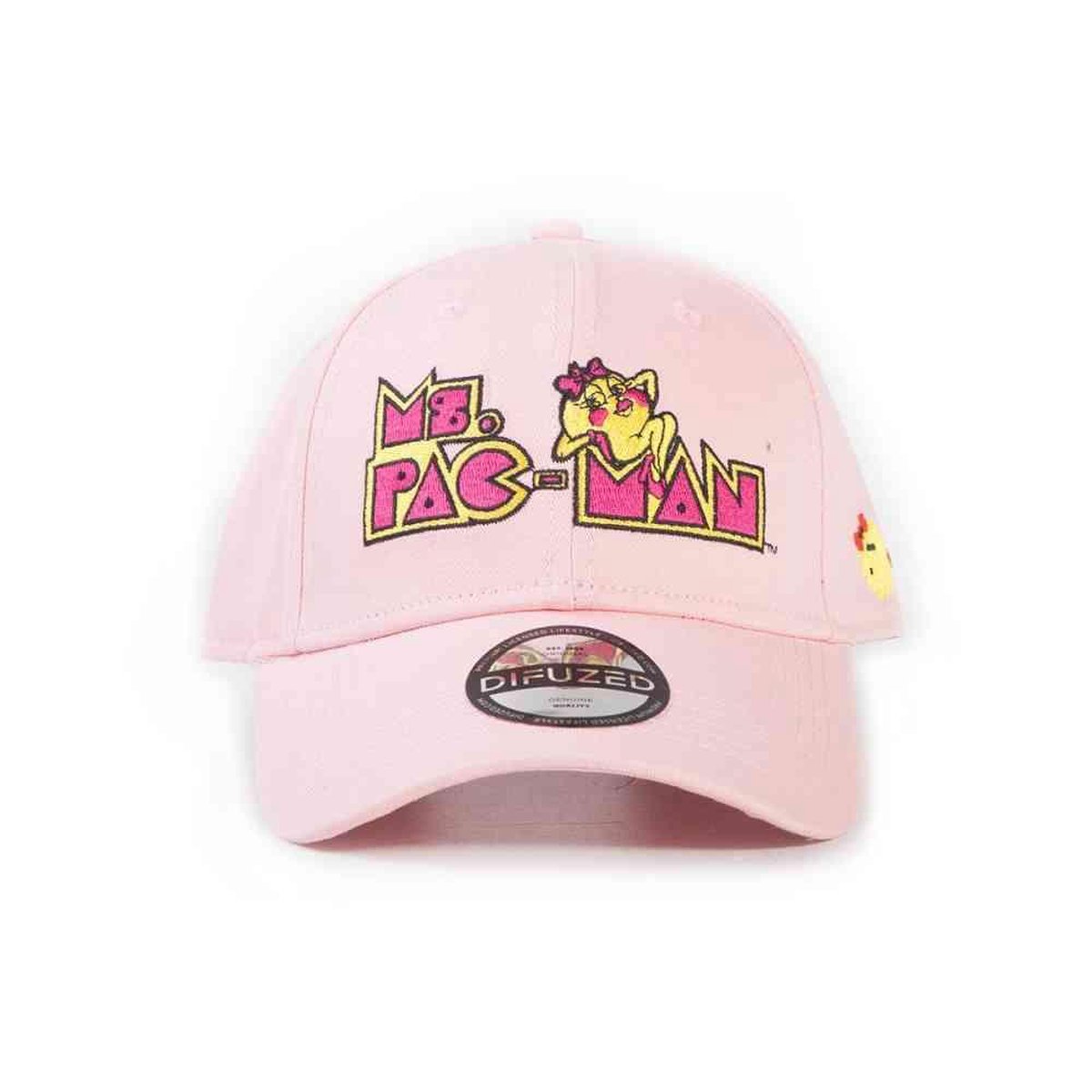Pacman Verstelbare pet Vintage Ms. Pac-Man Roze