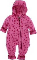 Playshoes Babypyjama Onesie Fleece Junior Sterren/roze Maat 68