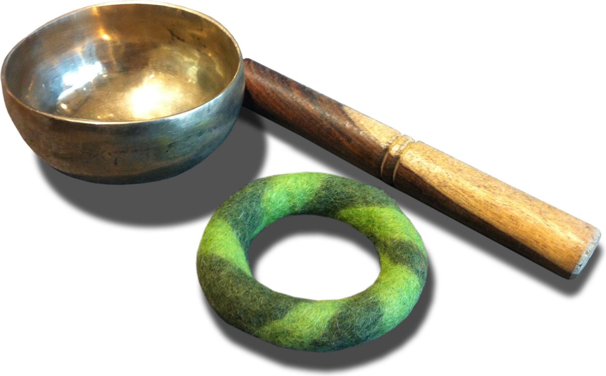 Terré Klangschale 300, 250-350 g, incl. Ring + Stick - Klankschaal