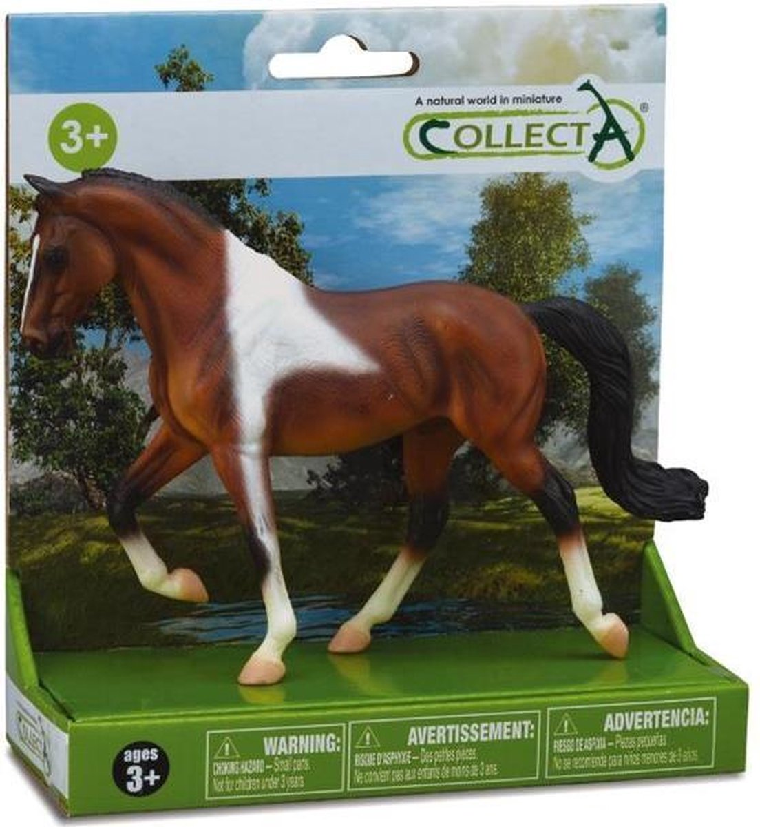 CollectA Tennessee Walking Horse Fohlen – Spielzeugpferd Aus Kastanie, Handbemalt, Ca. 9,5 Cm