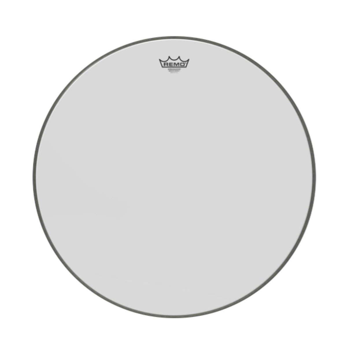 Remo Ambassador 24" White Smoothe - Bass drumvel