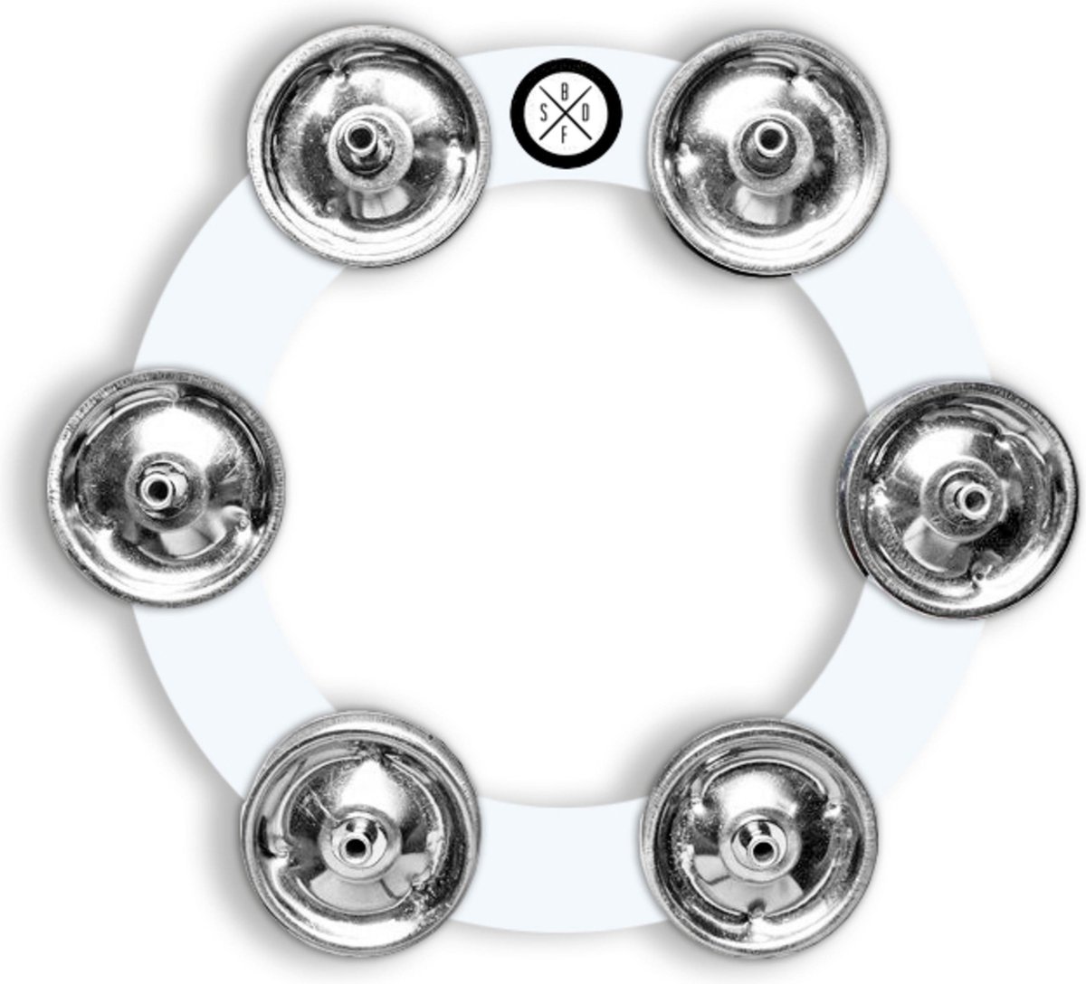 Big Fat Snaredrum BFSDBR Bling Ring Beckenauflage - Accessoire voor bekkens