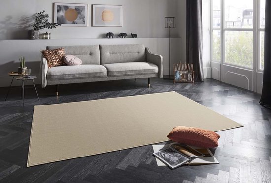 Design vloerkleed Alagnon Elle Decoration - olijfgroen 160x230 cm