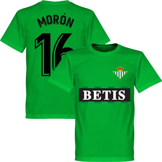 Real Betis Moron 16 Team T-Shirt - Groen - M