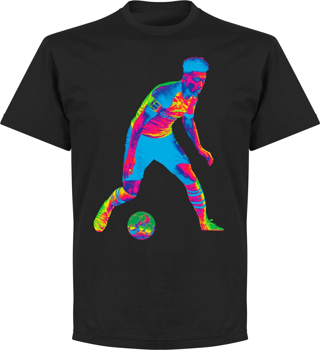 Sancho Psychoactive T-Shirt - Zwart  - S