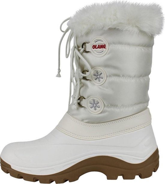 aanval Vooruitgaan Figuur Olang snowboots Patty wit dames-35/36 | bol.com