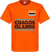 Chagos Islands Team T-Shirt - Oranje - M