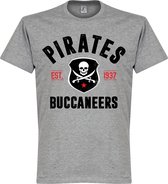 Pirates Established T-Shirt - Grijs - XXXXL