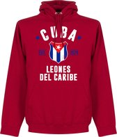 Cuba Established Hooded Sweater - Rood - M