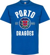 Porto Established T-Shirt - Blauw - L