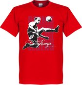 Dennis Bergkamp Legend T-Shirt - Rood - Kinderen - 140