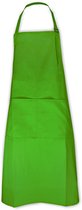 Keukenpakket Lime Groen: 1 Apron schort, 2 ovenwanten, 2 pannenlappen en 1 theedoek