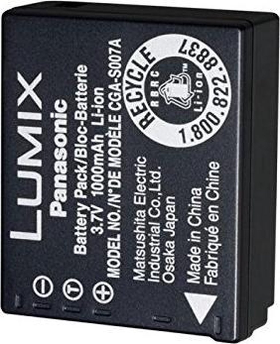 ChiliPower CGA-S007, CGA-S007A, CGA-S007E, DMW-BCD10 Akku für Panasonic